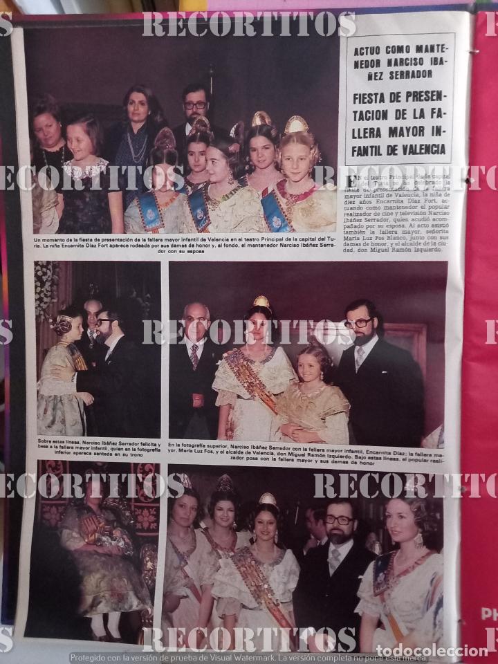 Coleccionismo de Revistas y Peri&oacute;dicos: CHICHO IBA&Ntilde;EZ SERRADOR LAS FALLAS PRESENTACION DE LA FALLERA MAYOR INFANTIL