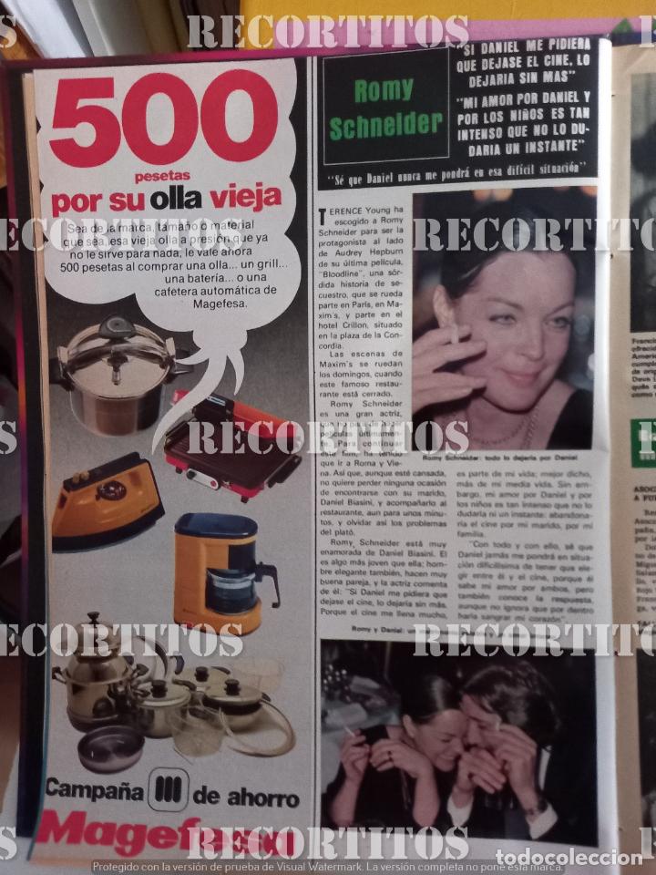 Coleccionismo de Revistas y Peri&oacute;dicos: ROMY SCHNEIDER