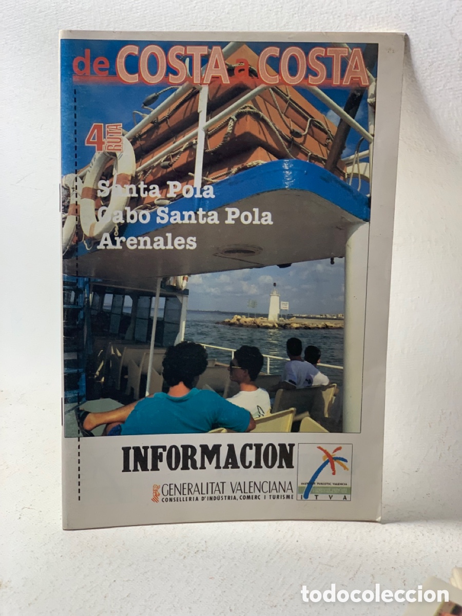 Collectionnisme de Revues et Journaux: INFORMACION GENERALITAT VALENCIANA DE COSTA A COSTA &middot;&middot; SANTA POLA &middot;&middot; ALICANTE