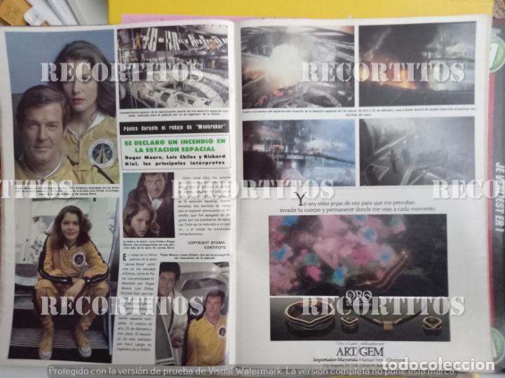 Coleccionismo de revistas y peri&oacute;dicos: CHRISTIE LEE. MOONRAKER,ROGER MOORE, LOIS CHILES james bond 007