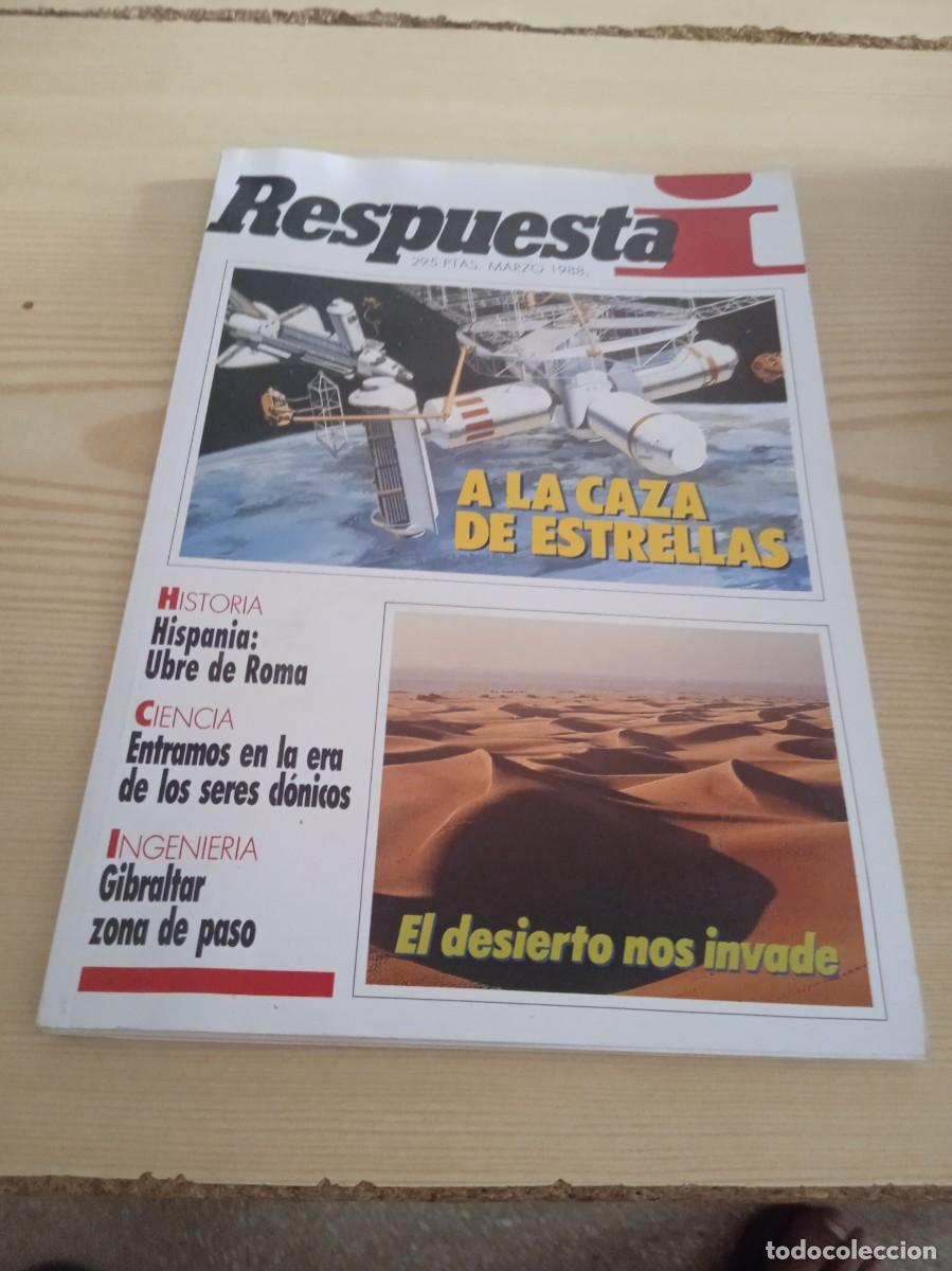 Coleccionismo de Revistas y Peri&oacute;dicos: C-333 REVISTA, RESPUESTA I N&ordm;1, MARZO 1988, REVISTA DE DIVULGACI&Oacute;N CIENTIFICA,