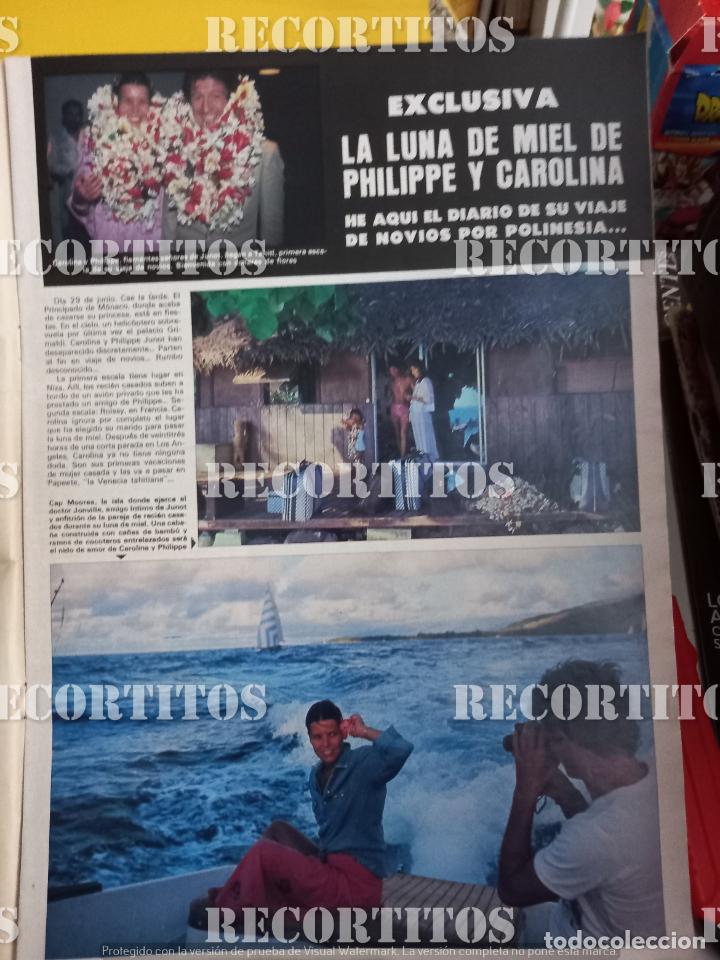 Colecionismo de Revistas e Jornais: carolina de monaco philippe junot en la polinesia
