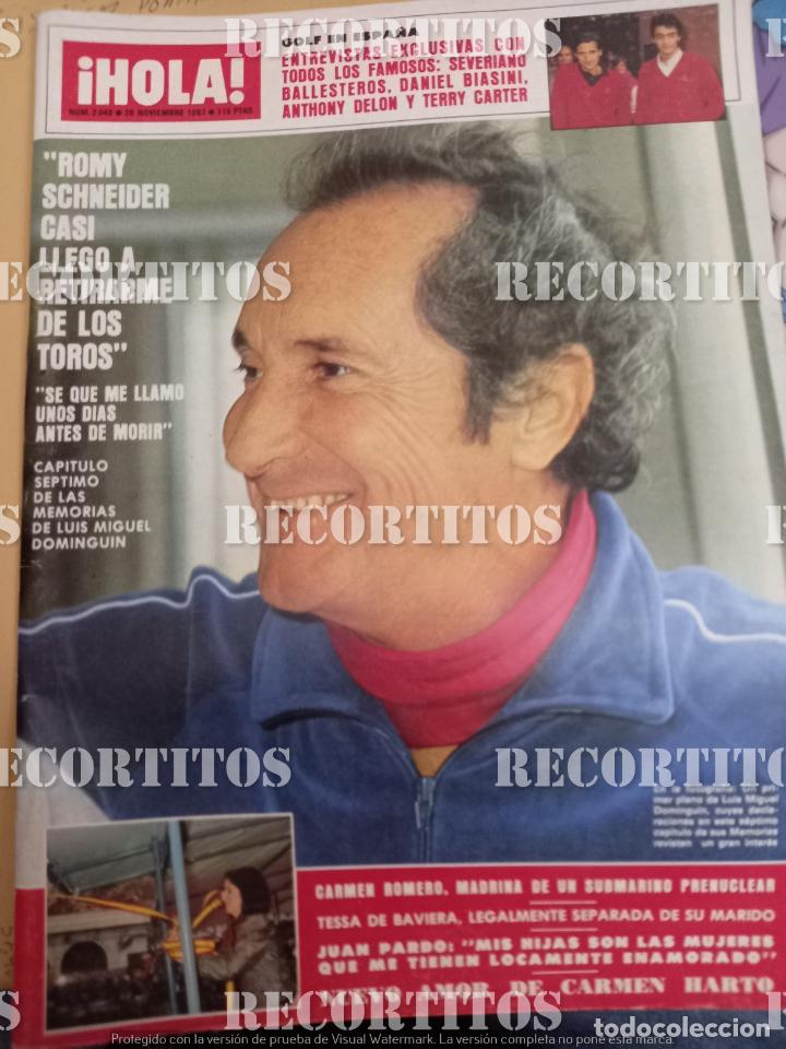 Coleccionismo de Revistas y Peri&oacute;dicos: recorte portada luis miguel dominguin