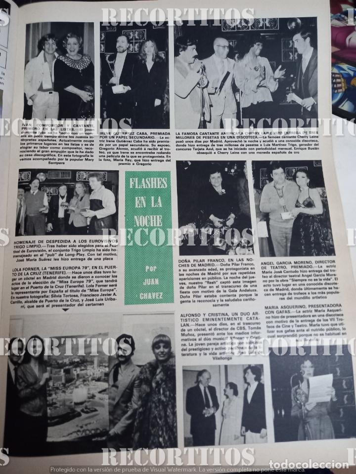 Coleccionismo de Revistas y Peri&oacute;dicos: miss europa lola forner trigo limpio eurovision maria jose cantudo