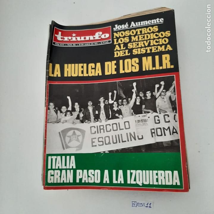 Coleccionismo de revistas y peri&oacute;dicos: Triunfo - Foto 1