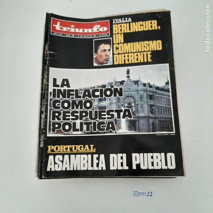 Coleccionismo de revistas y peri&oacute;dicos: Triunfo - Foto 1