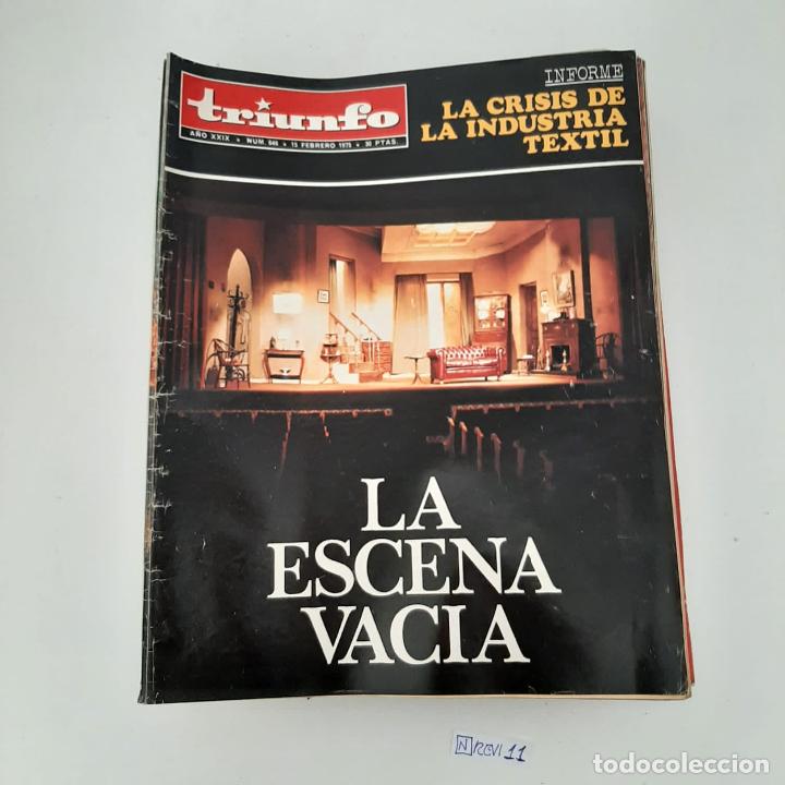 Coleccionismo de revistas y peri&oacute;dicos: Triunfo - Foto 1