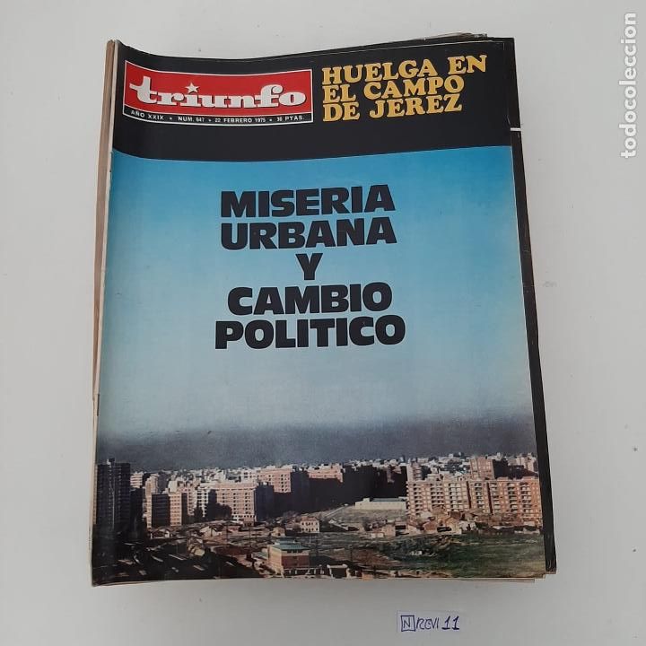 Coleccionismo de revistas y peri&oacute;dicos: Triunfo - Foto 1