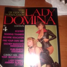 Coleccionismo de Revistas y Periódicos: LADY DOMINA-THE QUEEN OF DE DOMINATION-N-4-COLECCIONISMO ADULTOS-TODO FOTO-CALIDAD-PRECINTADA-