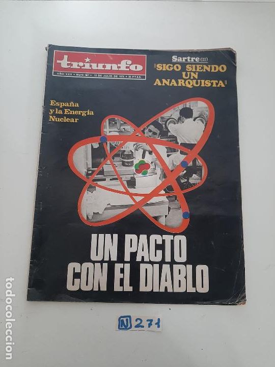 Coleccionismo de revistas y peri&oacute;dicos: Triunfo - Foto 1