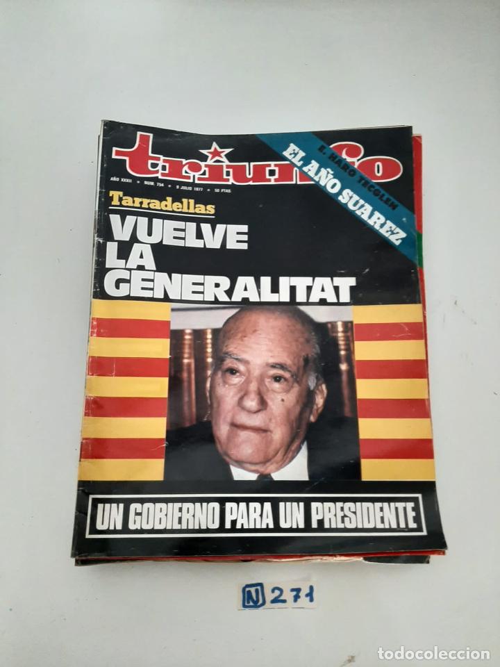 Coleccionismo de revistas y peri&oacute;dicos: Triunfo - Foto 1