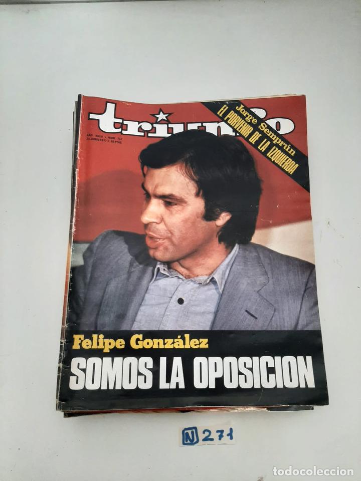 Coleccionismo de revistas y peri&oacute;dicos: Triunfo - Foto 1