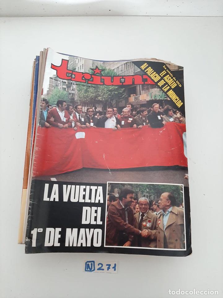 Coleccionismo de revistas y peri&oacute;dicos: Triunfo - Foto 1