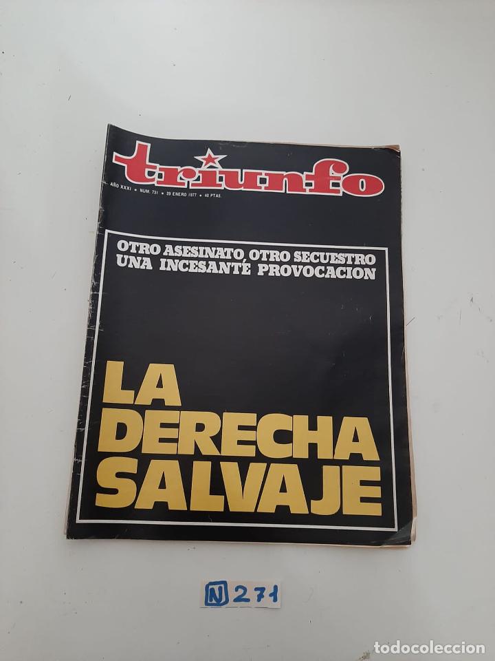 Coleccionismo de revistas y peri&oacute;dicos: Triunfo - Foto 1