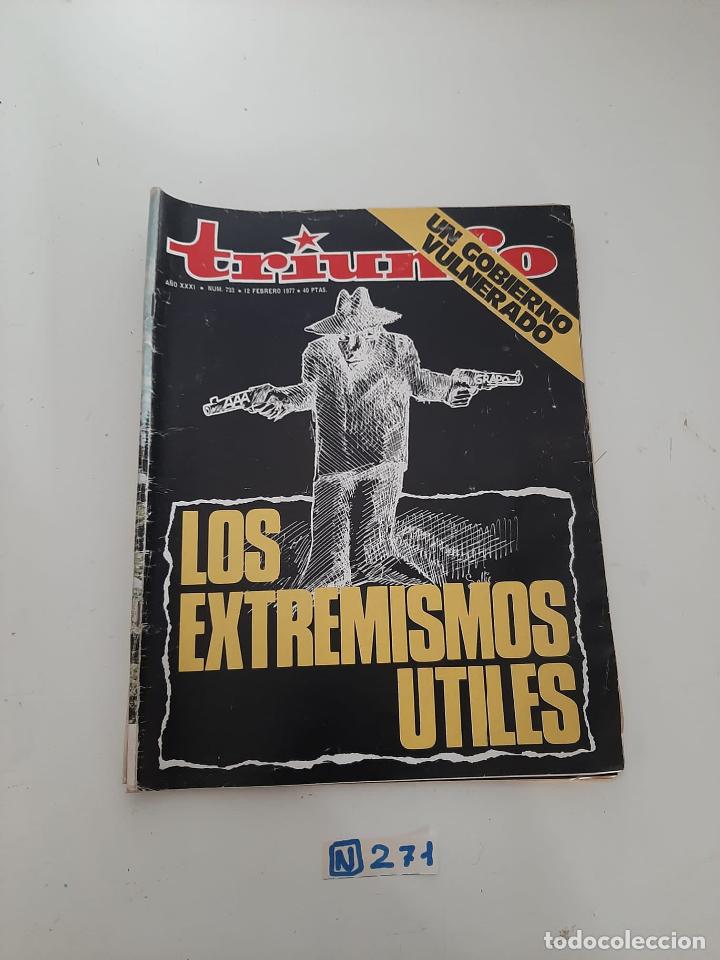 Coleccionismo de revistas y peri&oacute;dicos: Triunfo - Foto 1
