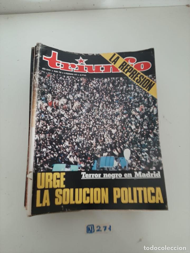 Coleccionismo de revistas y peri&oacute;dicos: Triunfo - Foto 1