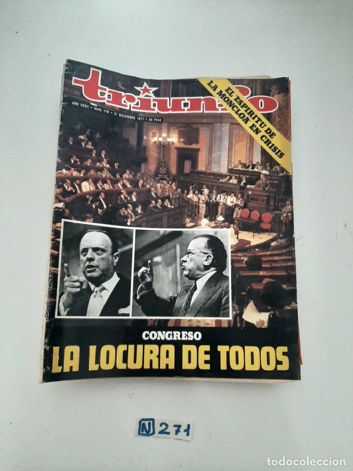 Coleccionismo de revistas y peri&oacute;dicos: Triunfo - Foto 1
