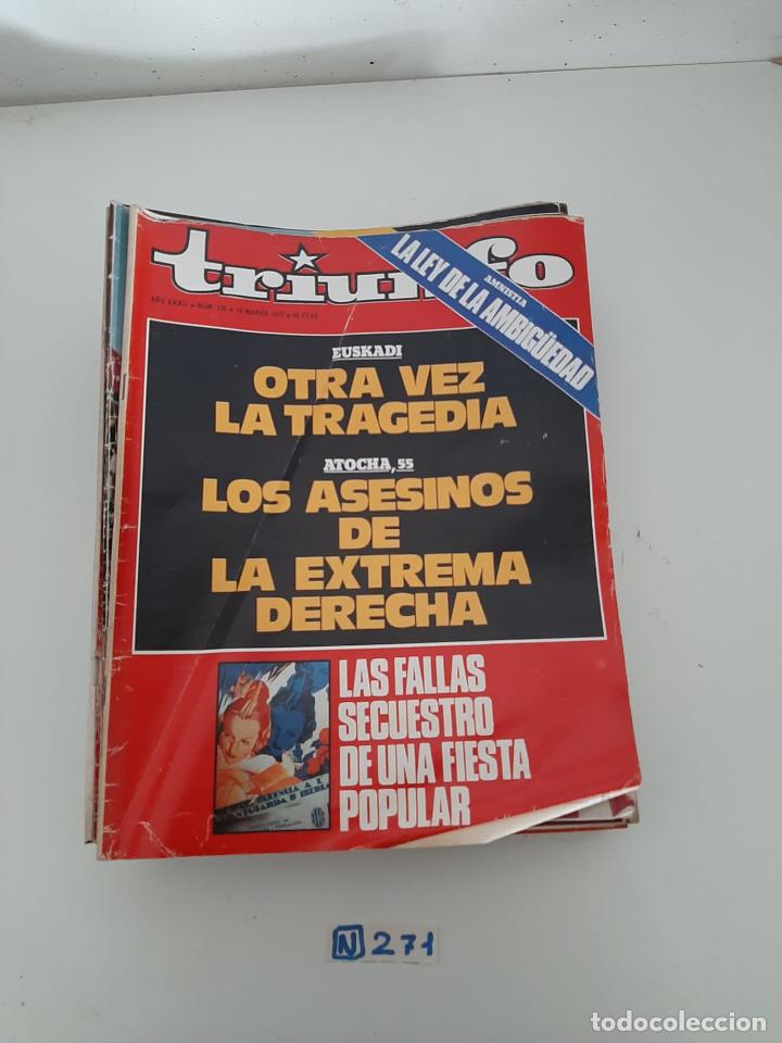 Coleccionismo de revistas y peri&oacute;dicos: Triunfo - Foto 1