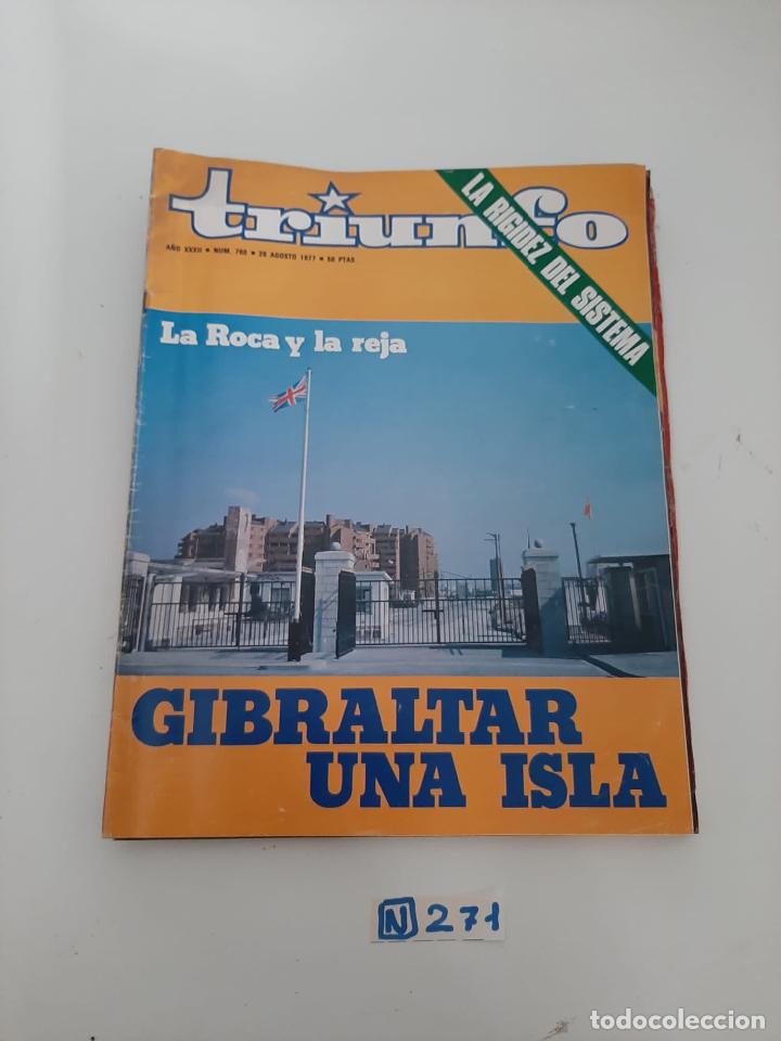 Coleccionismo de revistas y peri&oacute;dicos: Triunfo - Foto 1