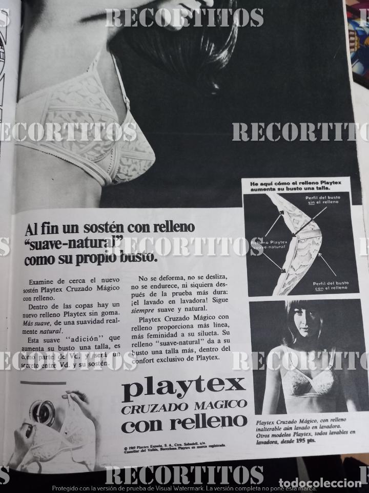 Coleccionismo de Revistas y Peri&oacute;dicos: ANUNCIO lenceria playtex