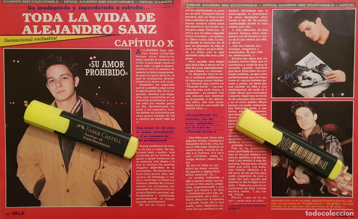 Coleccionismo de Revistas y Peri&oacute;dicos: Reportaje Alejandro Sanz 02.05.1992