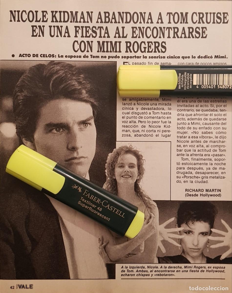 Sammeln von Zeitschriften und Zeitungen: Reportaje Tom Cruise / Nicole Kidman 20.04.1991