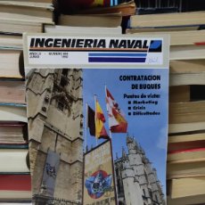 Coleccionismo de Revistas y Periódicos: REVISTA INGENIERIA NAVAL CONTRATACION DE BUQUES