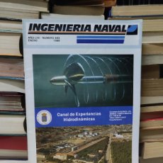 Coleccionismo de Revistas y Periódicos: REVISTA INGENIERIA NAVAL CANAL DE EXPERIENCIAS HIDRODINAMICAS