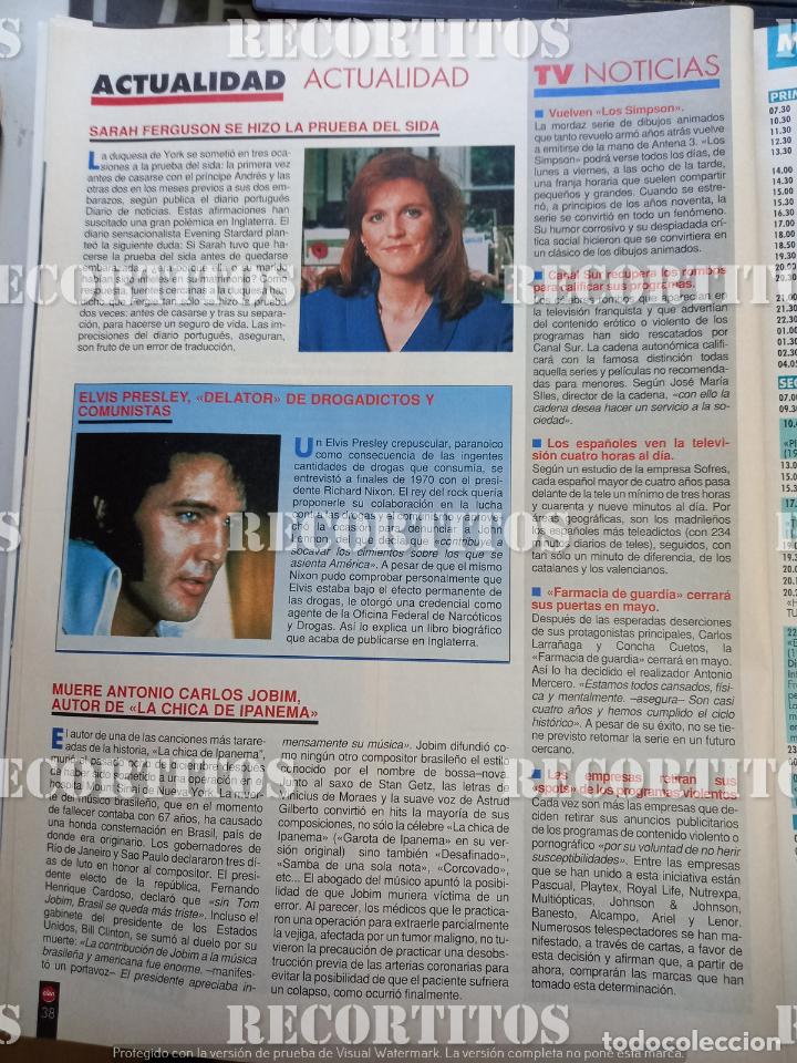 Coleccionismo de revistas y peri&oacute;dicos: SARAH FERGUSON FERGIE ELVIS PRESLEY