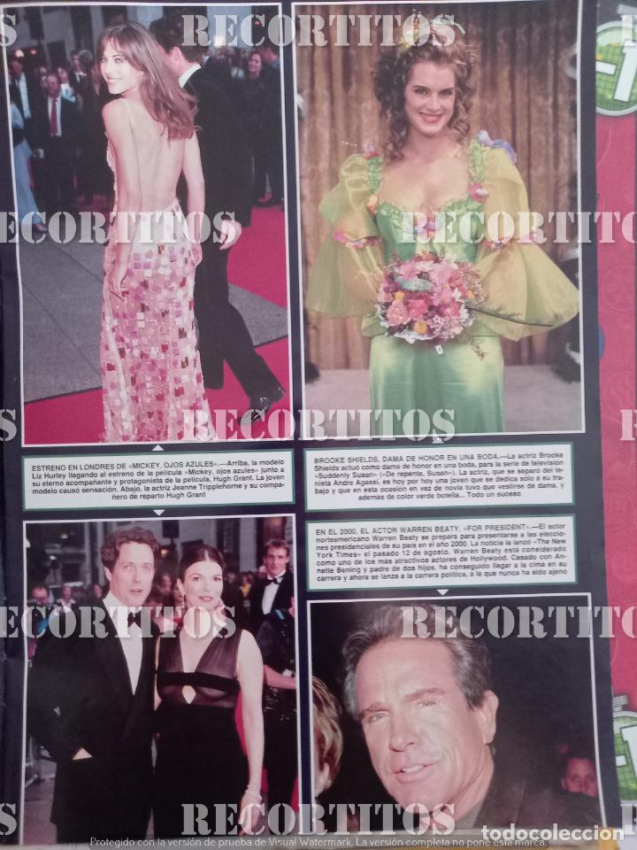 Colecionismo de Revistas e Jornais: LIZ HURLEY WARREN BEATTY BROOKE SHIELDS HUGH GRANT