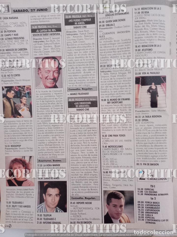 Coleccionismo de revistas y peri&oacute;dicos: ROCKOPOP BEATRIZ PECKER VEN AL PARALELO SARA MONTIEL DAVID NIVEN SARDA JAVIER EDU
