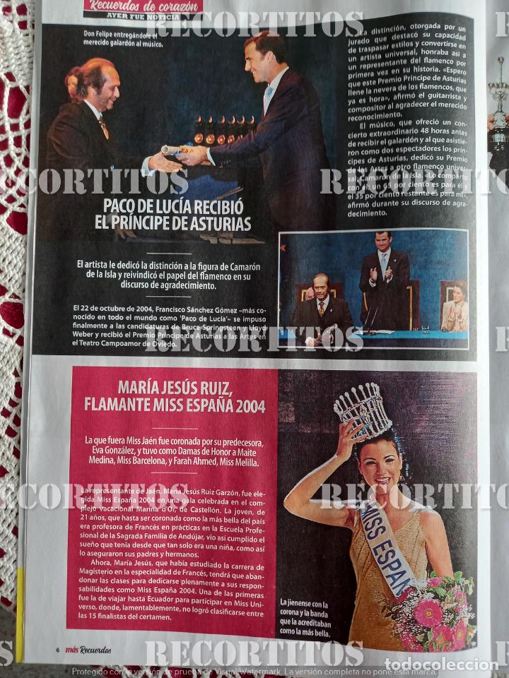 Coleccionismo de revistas y peri&oacute;dicos: MARIA JESUS RUIZ MISS ESPA&Ntilde;A PACO DE LUCIA