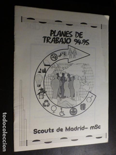 Collection Magazines and Newspapers: SCOUTS DE MADRID PLANES TRABAJO 1994 1995 BOY SCOUTS EXPLORADORES ESPA&Ntilde;A ESCULTISMO