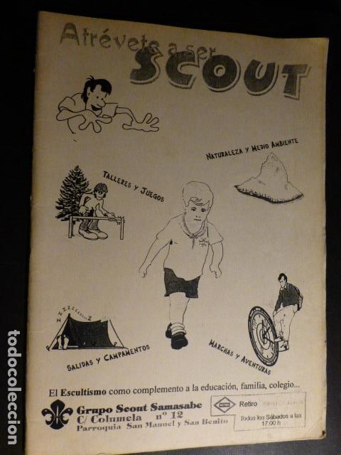 Collection Magazines and Newspapers: ATREVETE A SER SCOUT REVISTA GRUPO SAMABASE MADRID BOY SCOUTS EXPLORADORES ESPA&Ntilde;A ESCULTISMO
