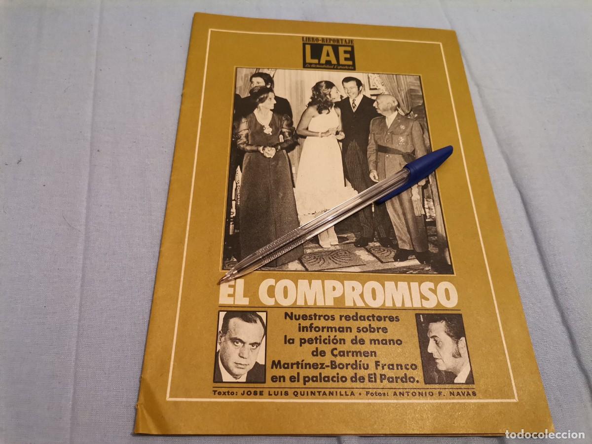 Sammeln von Zeitschriften und Zeitungen: LIBRO REPORTAJE EL COMPROMISO PETICI&Oacute;N DE MANO DE CARMEN MART&Iacute;NEZ BORDIU FRANCO 32 PAGINAS