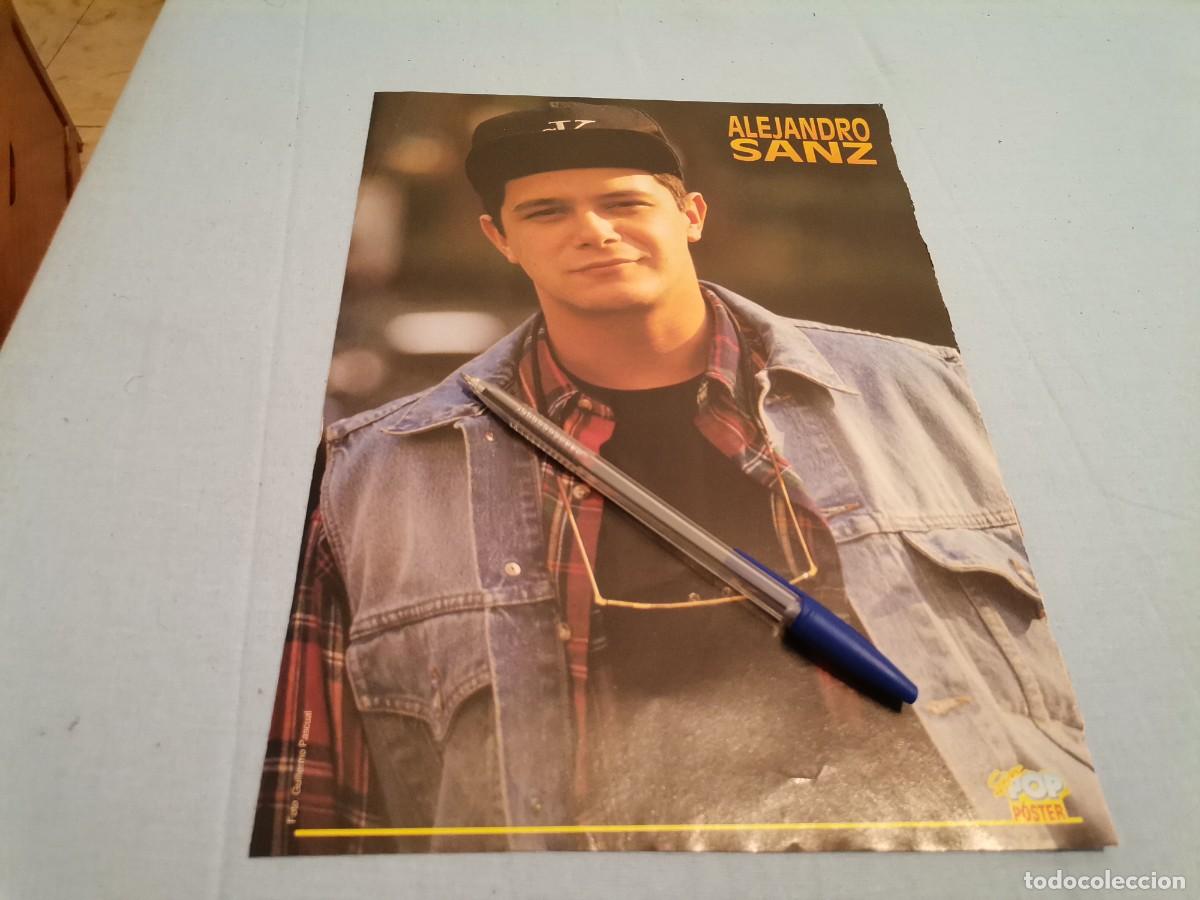 Coleccionismo de Revistas y Peri&oacute;dicos: P&Oacute;STER SUPER POP ALEJANDRO SANZ