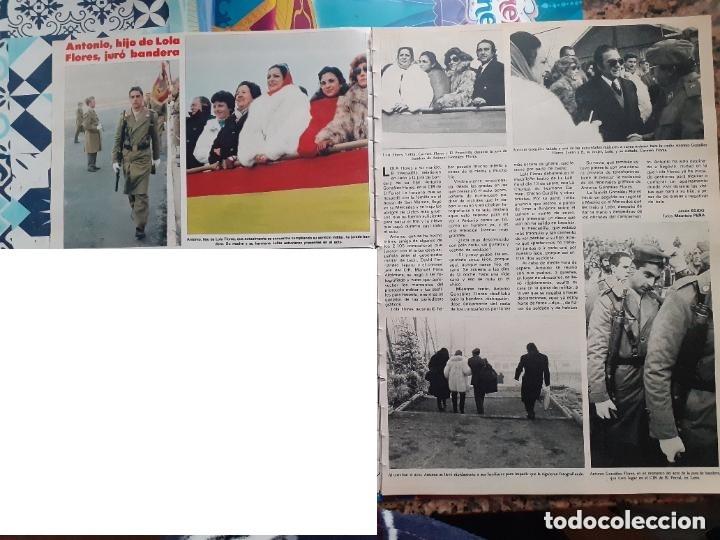 Coleccionismo de Revistas y Peri&oacute;dicos: jura bandera de antonio flores lola