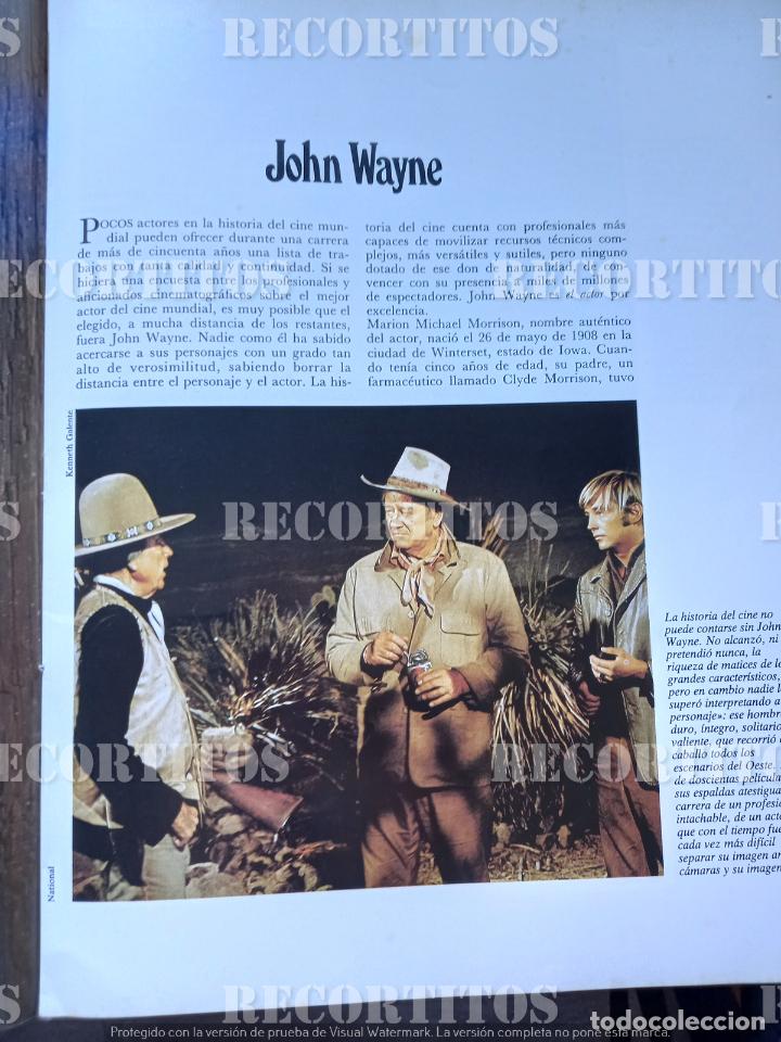 Coleccionismo de revistas y peri&oacute;dicos: JOHN WAYNE - Foto 1
