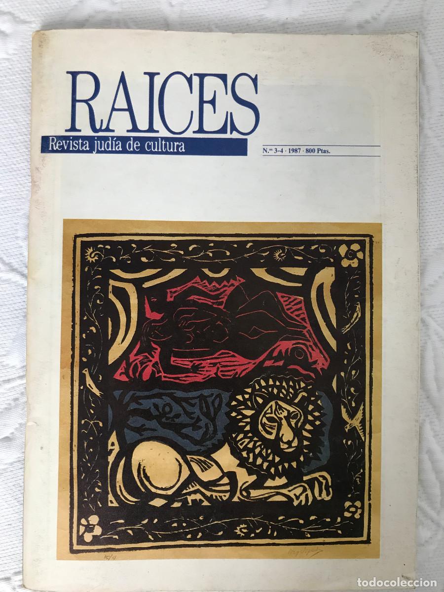 Coleccionismo de Revistas y Peri&oacute;dicos: Revista Raices numero doble 3 y 4
