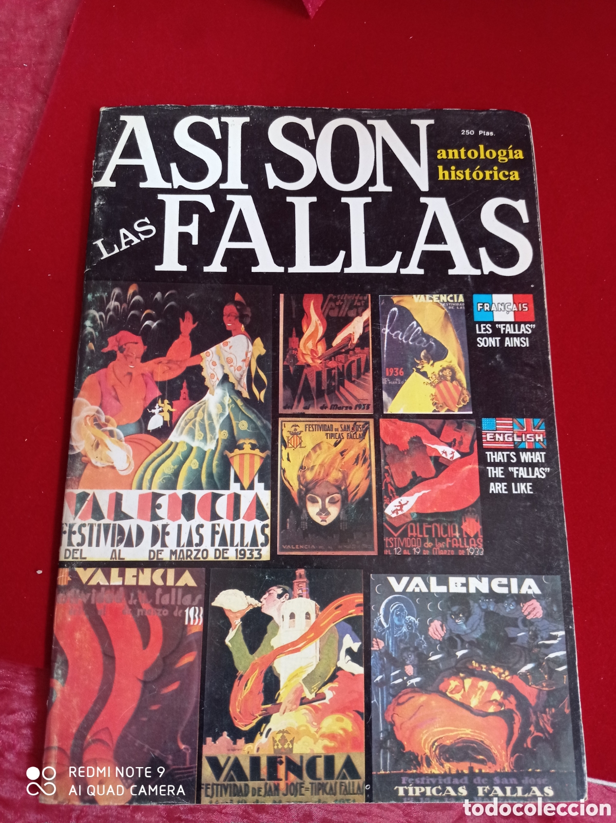 Coleccionismo de revistas y peri&oacute;dicos: REVISTA ASI SON LAS FALLAS ANTOLOG&Iacute;A HISTORICA 1983