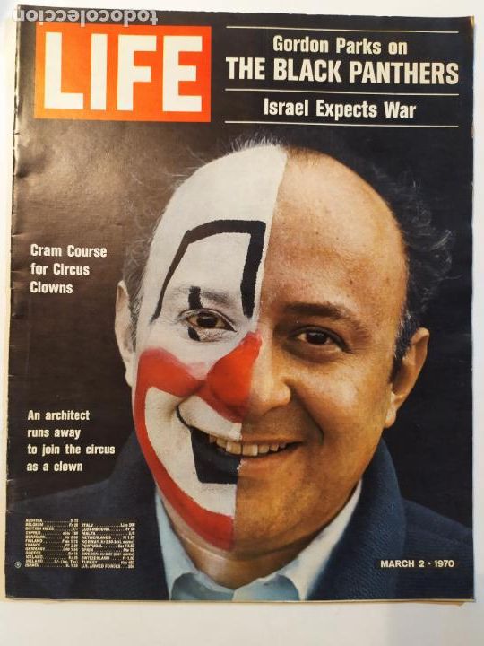 Coleccionismo de Revistas y Peri&oacute;dicos: LIFE MARCH 2 1970 BLACK PANTERS, ISRAEL EXPECTS WAR, CRAM COURSE