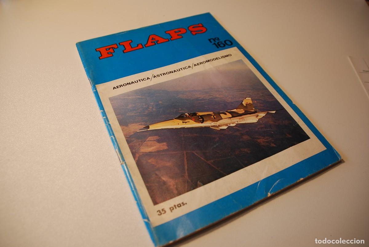 Colecionismo de Revistas e Jornais: revista FLAPS 160 aeronautica astronautica aeromodelismo