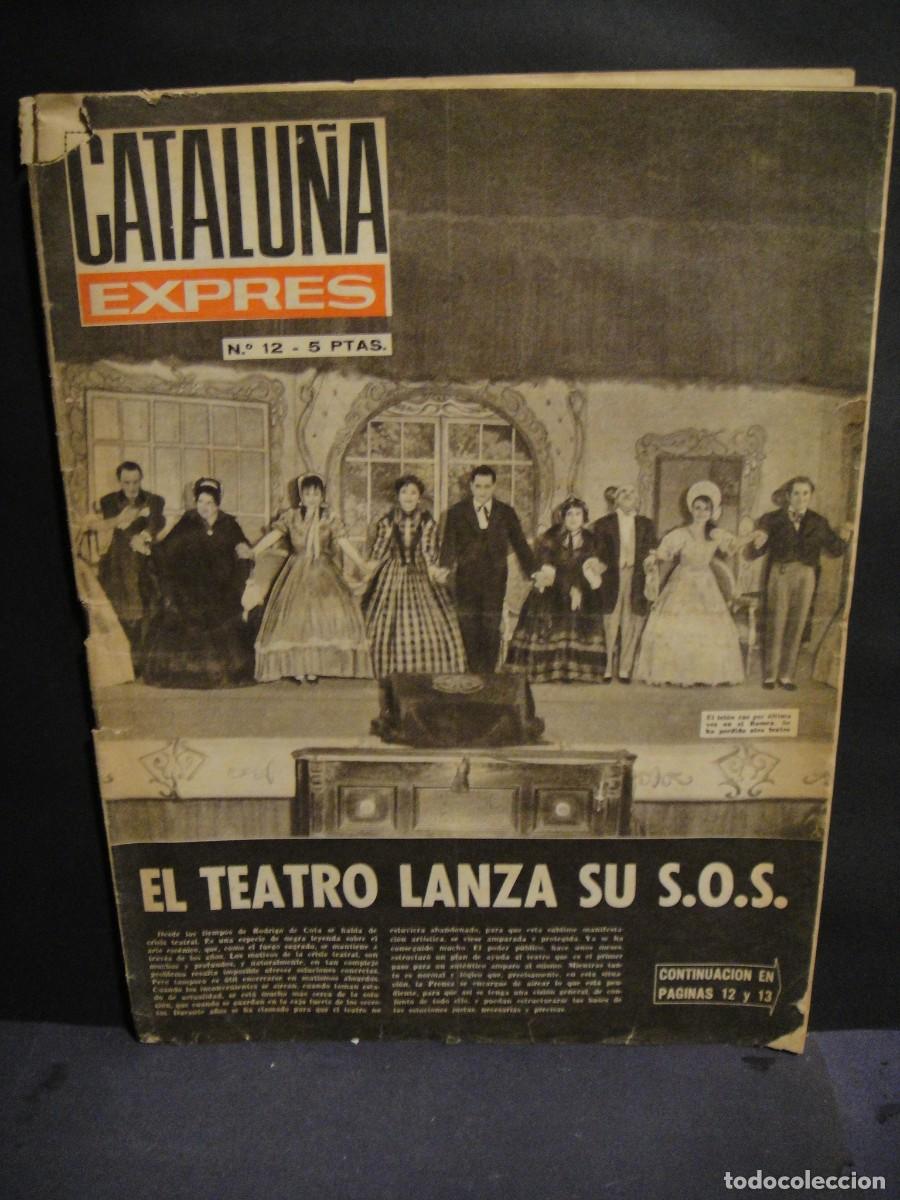 Coleccionismo de Revistas y Peri&oacute;dicos: catalu&ntilde;a expres n&ordm; 12 - enero de 1962 . la maresma y sus comunicaciones , fiesta de la candelera