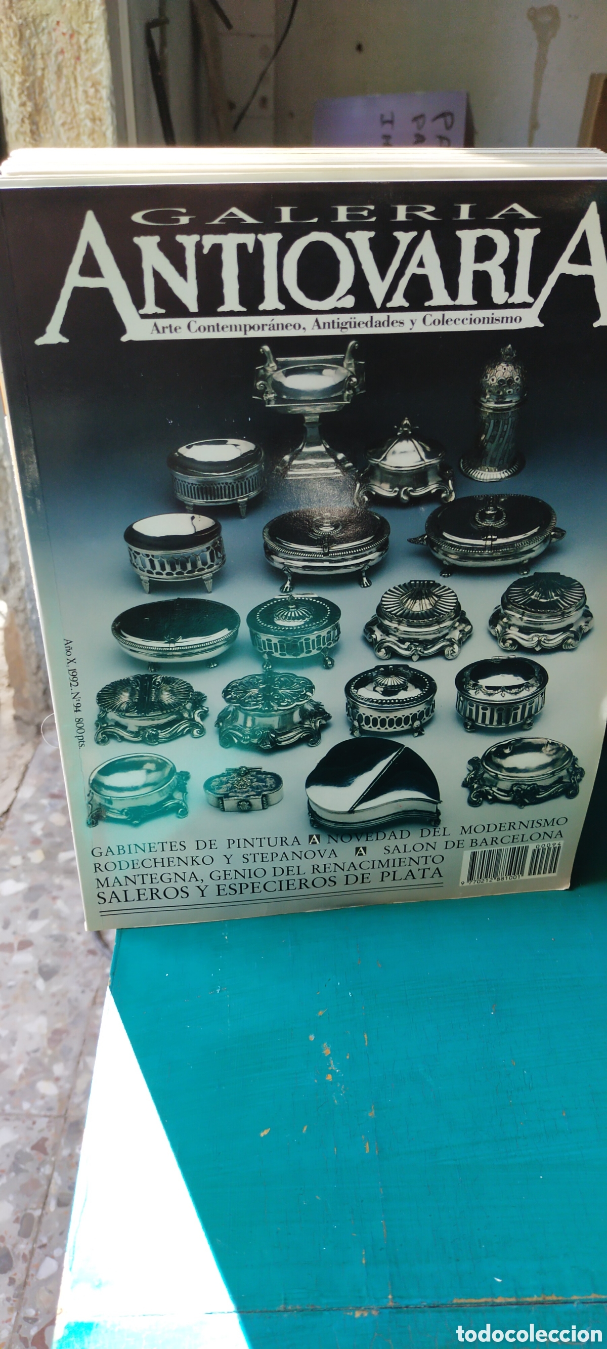 Coleccionismo de revistas y peri&oacute;dicos: Galer&iacute;a anticuaria lote de doce con &iacute;ndice general tem&aacute;tico