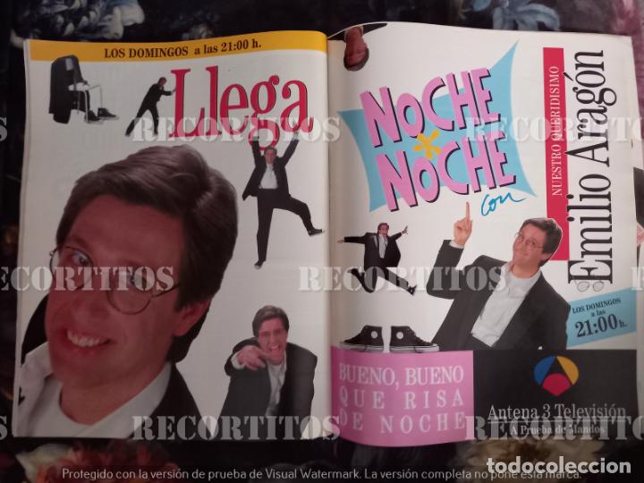 Coleccionismo de Revistas y Peri&oacute;dicos: EMILIO ARAGON ANTENA 3 NOCHE NOCHE VIP