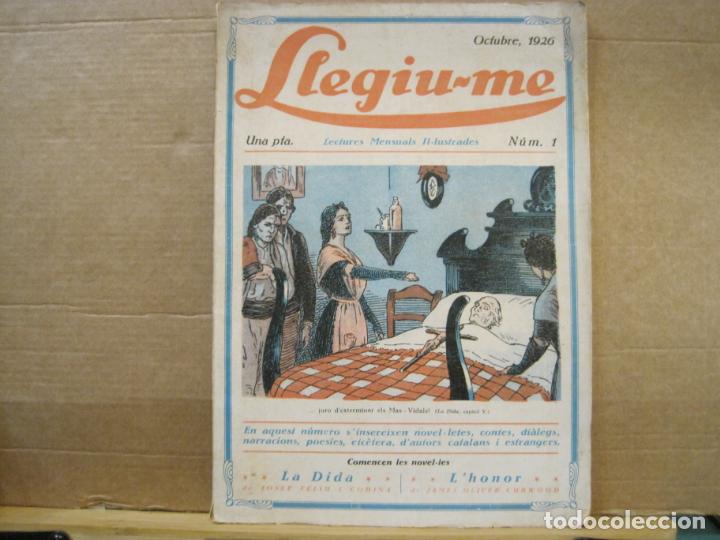 Coleccionismo de revistas y peri&oacute;dicos: LLEGIU ME-NUMERO 1-REVISTA OCTUBRE ANY 1926-VER FOTOS-(K-7612)