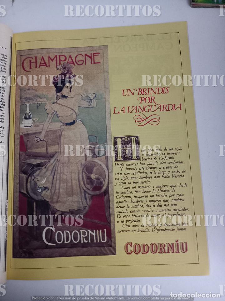 Coleccionismo de revistas y peri&oacute;dicos: anuncio publicidad cava codorniu