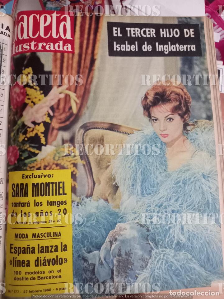 Coleccionismo de revistas y peri&oacute;dicos: RECORTE PORTADA SARA MONTIEL