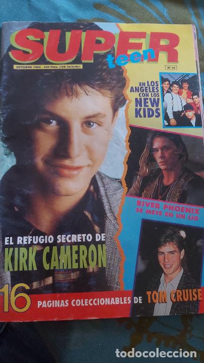 Coleccionismo de revistas y peri&oacute;dicos: Revista super teen 1990