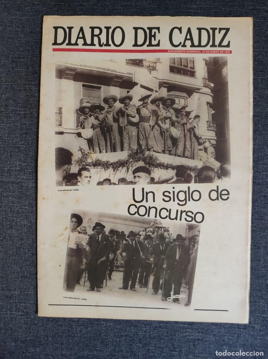 Coleccionismo de Revistas y Peri&oacute;dicos: HISTORIA DEL CONCURSO DEL FALLA - PREMIOS / FOTOGRAFIAS / LETRAS / ANECDOTAS - CARNAVAL CADIZ 1994